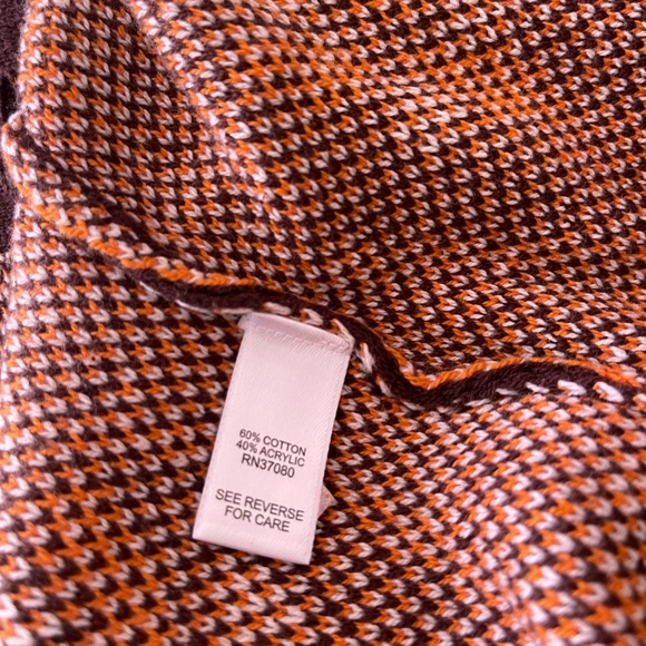 Brown Knit Fringe Hem Cardigan - Picture 7 of 7